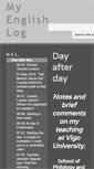 Mobile Screenshot of myenglishlog.ejvarelabravo.com